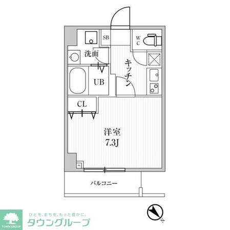 ALTERNA池袋EASTの物件間取画像